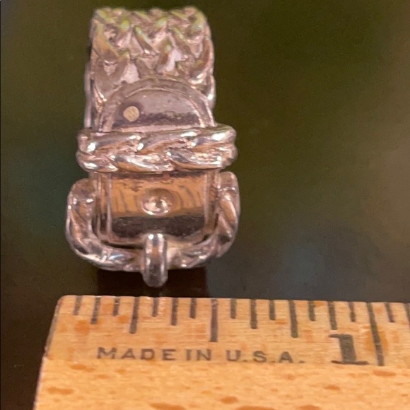 WOW POSHMARK - Authentic Hermès Sterling Silver Belt Buckle Ring - Picture 15 of 16